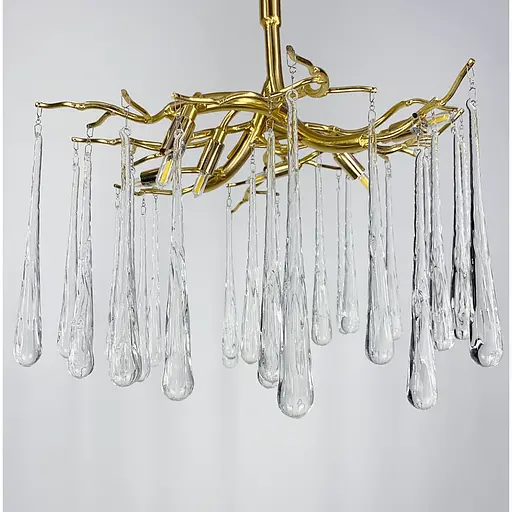 Завораживающая люстра с двумя вариантами подвесов Line.F Диаметр 60см - фото 3