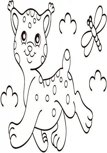 Дитяча водна розмальовка: Дикі тварини 734008, 8 сторінок - фото 8