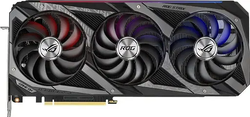 Відеокарта ASUS RTX 3070 8GB Strix Gaming (ROG-STRIX-RTX3070-8G-GAMING) (GDDR6, 256 bit, PCI-E v4.0 x16) Б/в - фото 1