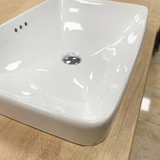 Умивальник VBI Bitetto white врізний VBI-018016, Білий - фото 4