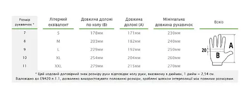 Перчатки защитные Bradas IRON BULL из коровьей кожи размер 10½ RWIB105 - фото 3