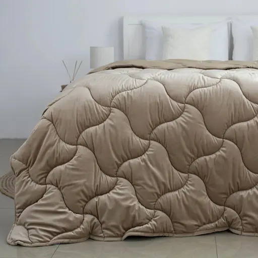 Ковдра ТЕП Velour 150x210 см золотий беж (1-04870_34480) - фото 4