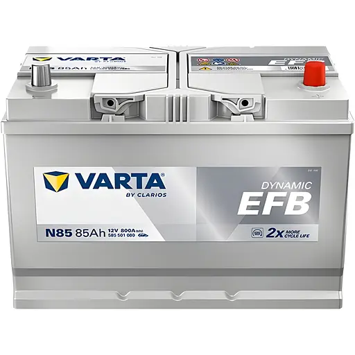 Акумулятор Varta Blue Dynamic EFB 85Ah ASIA Ев (-/+) (800EN) (305х173х225) N85