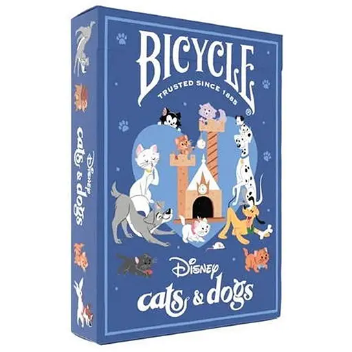 Карты игральные United States Playing Card Company Bicycle Disney Cats and Dogs inspired (ВР_КГБДКД) - фото 1