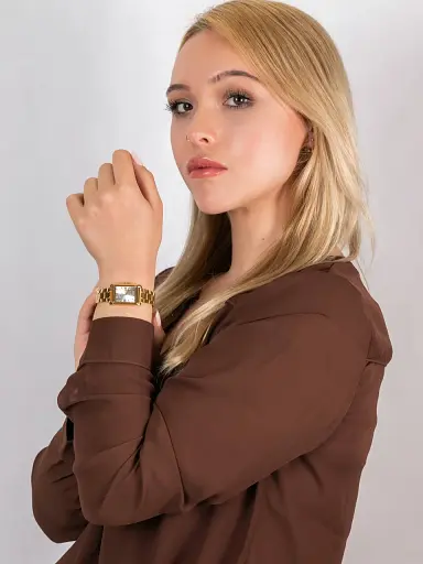 Годинники наручні жіночі стильні кварцові золотисті оригінал Casio LTP-1234G-7AEF (модуль №1330) - фото 7