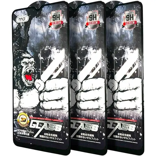Захисне скло DK для Oppo A9 2020 Full Glue 3D MO King Kong 017576 black 3 шт.
