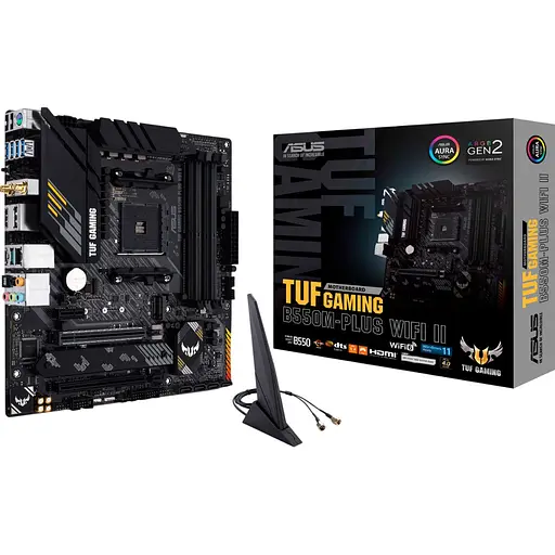 Материнская плата Asus TUF Gaming B550M-Plus WiFi II [147066] - фото 1