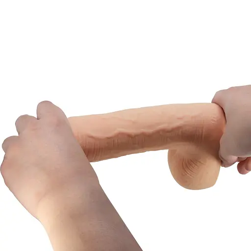 Фалоімітатор Pretty Love Sliding Skin 9.2'' 23.4 см тілесний - фото 8