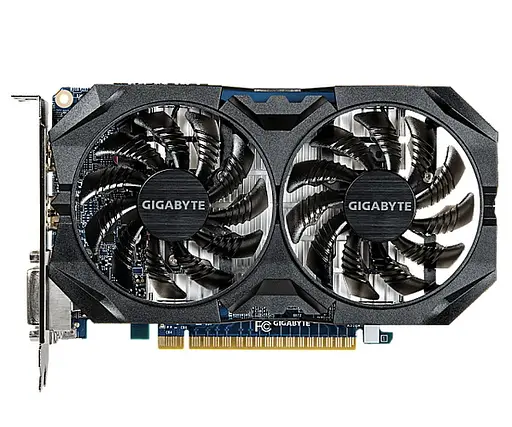 Видеокарта Gigabyte GTX 750Ti 2Gb (GV-N75TOC2-2GI) (GDDR5, 128 bit, PCI-E 3.0 x16) Б/у - фото 1