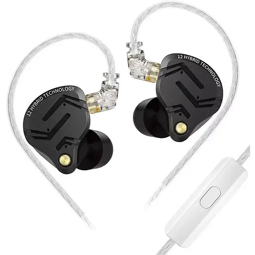 Навушники Knowledge Zenith ZS12 Pro X з мікрофоном black