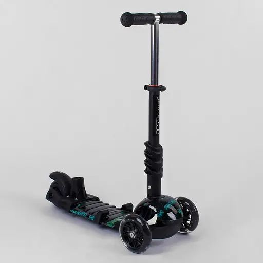 Самокат 5 в 1 Best Scooter 10999 чорний - фото 5
