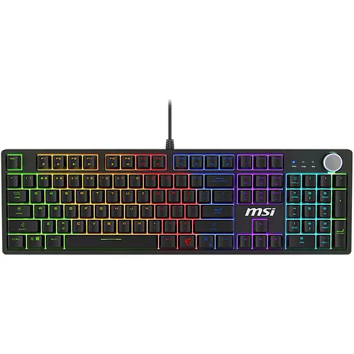 Клавиатура MSI Forge GK320 Black UA [154414] - фото 1