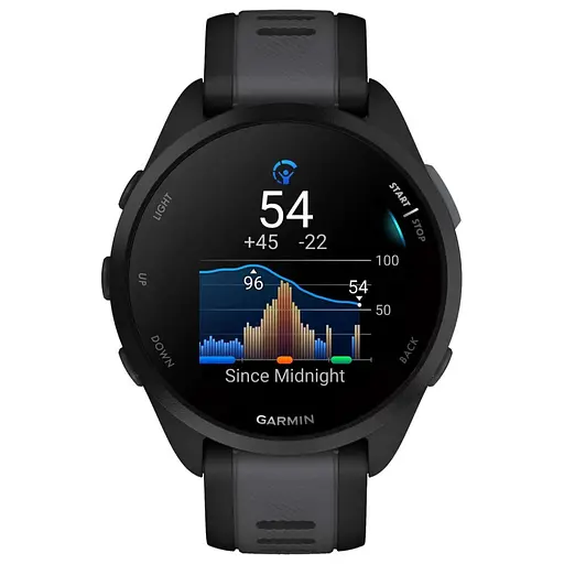 Смарт-годинник Garmin Forerunner 165 Music, Black/Slate Grey, GPS (010-02863-30) - фото 8