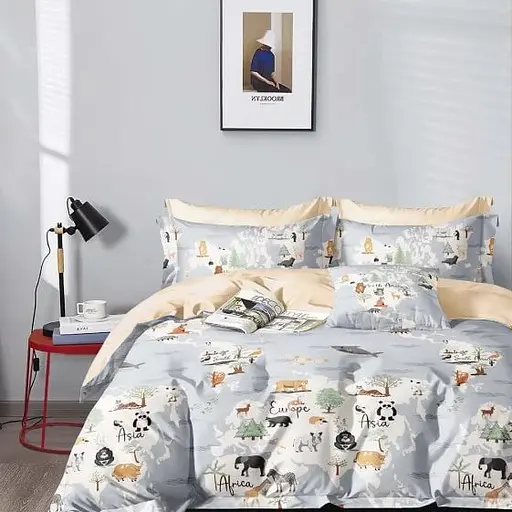 Комплект постільної білизни Viluta підлітковий ранфорс 24334 100% бавовна - фото 1