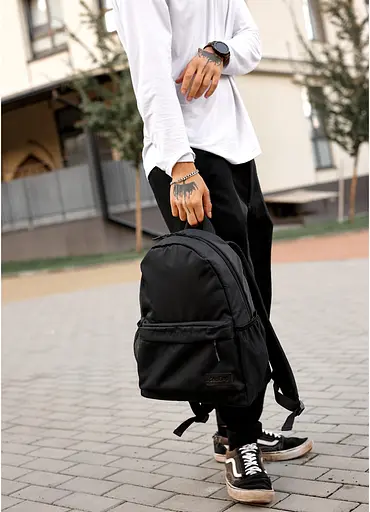 Чоловічий рюкзак Sambag BRIX PJT CLASSIC чорний 40 х 27 х 15 см (11711065m) - фото 5