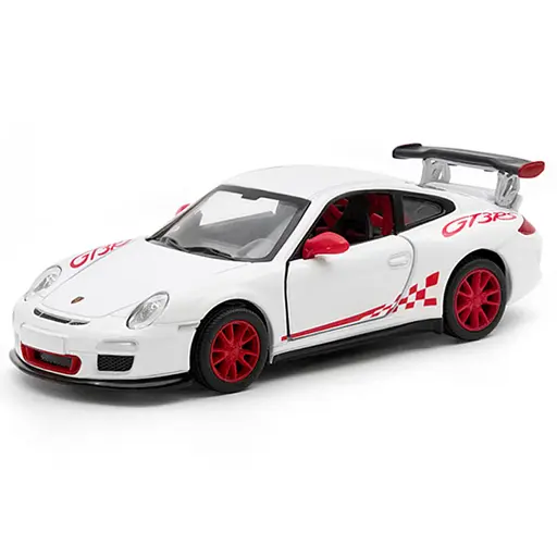 Металева інерційна легкова модель Porsche 911 GTS RS 2010 5", відкриваються двері (В асортименті)