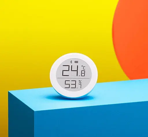 Термогігрометр Xiaomi Qingping Bluetooth Thermo-Hygrometer M version (CGG1) білий [38833] - фото 3