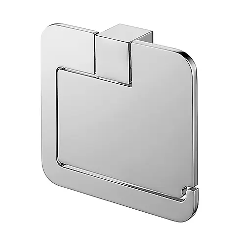 Держатель для туалетной бумаги с крышкой FUTURA Silver (02991)