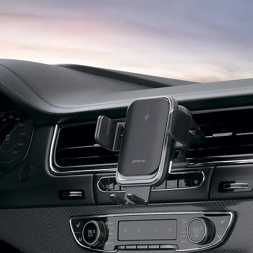 Автотримач із бездротовою зарядкою Proove Nitro Charge 15W (WHNC15002001) [136216] - фото 2