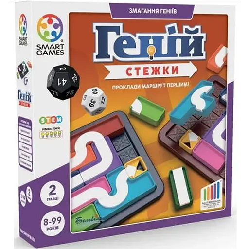 Настольная игра Smart Гений. Тропы (The Genius Connection) (укр.) (SGHP006UKR) - фото 1