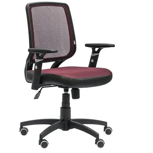 Кресло Онлайн Сетка бордовая