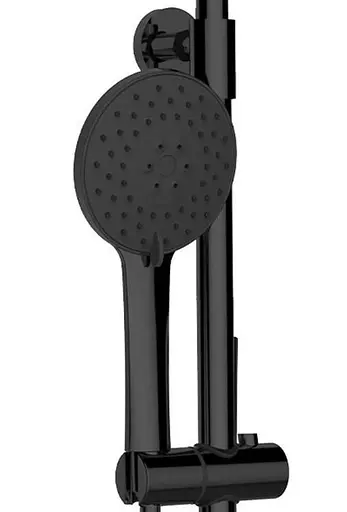 Душова система Dusel Milton Black (233440000), Чорний матовий - фото 4