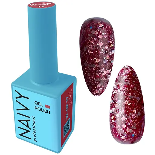 Гель-лак Naivy Professional W-SP №17, 10 мл