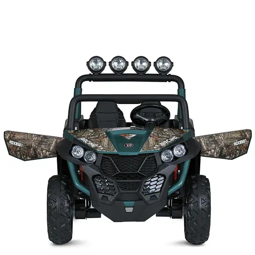 Електромобіль дитячий Bambi Джип Racer M 6058EBLR-18-5 24V з чотирма двигунами по 90 Вт зелений - фото 7