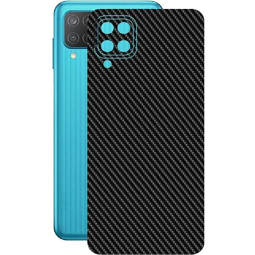 Захисна плівка StatusSKIN для Samsung Galaxy M12 M127 Корпус Вініл Карбон чорний
