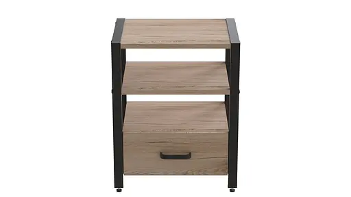 Тумба універсальна Вів'єн 1/1 50x41x40 чорний ДСП Дуб Сан-Марино 16мм FRD-104140 - фото 7