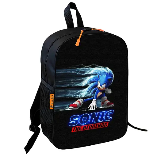 Рюкзак школьный детский 36х27см Супер Соник для мальчика (00751)