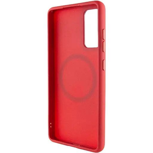 Чехол Epik TPU Bonbon Metal Style with MagSafe для Samsung Galaxy A55 Красный/Red - фото 3