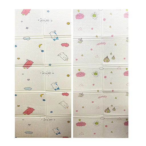 Детский Термоковрик двусторонний складной Bambi C9811-1, 175 х 70 х 0,8 см - фото 1