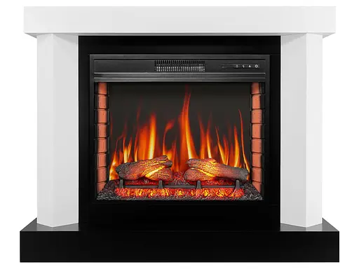 Каминокомплект ArtiFlame YUKON AF28S БЕЛЫЙ БЬЯНКО (со звуком)