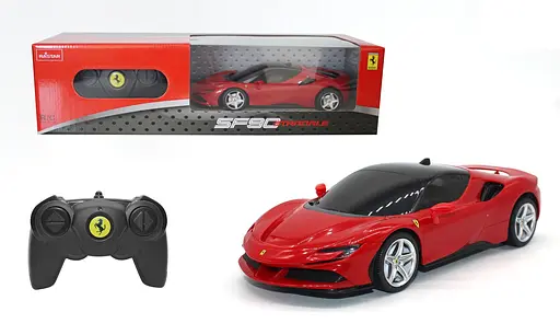 Машинка Rastar Ferrari SF90 Stradale на управлінні 1:24 червоний 97600