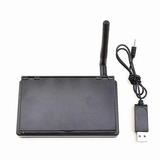 FPV монітор 4.3 дюйми з сонцезахисною шторкою для відображення відеосигналу від дронів 5.8 ГГц Nectronix F48 (101154) - фото 4