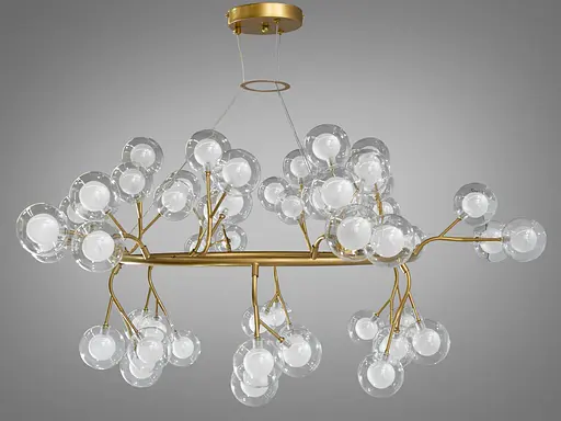 Високоефективна новинка, люстра "Світлячок" для зали, вітальні,54 ламп - фото 1