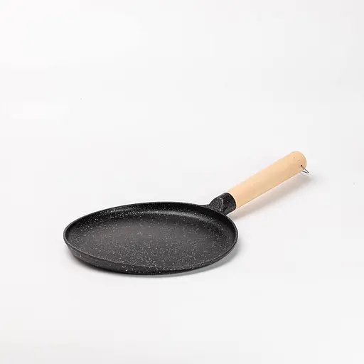 Сковорода для блинов 23.5 см Черный - фото 3