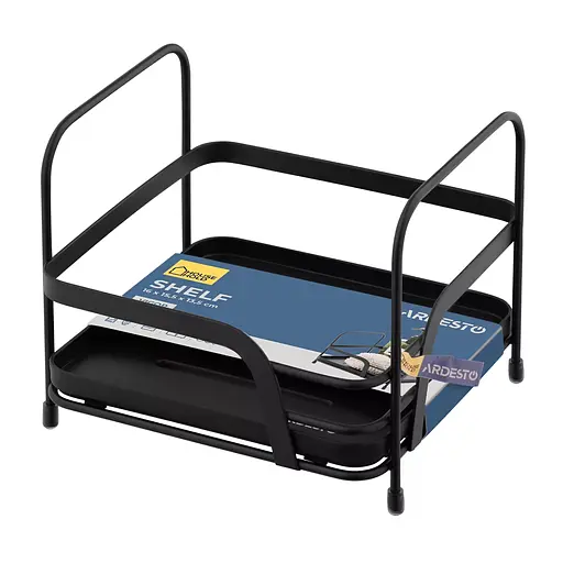 Полка Ardesto Vigor 1-ярусная 16 х 15.5 х 13.5 см черная (ARHK4501PB)