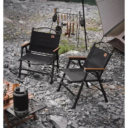 Складное туристическое кресло Naturehike CNK2350JJ015 алюминий (Черный) - фото 6