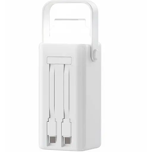 Повербанк TheGeneral Glim 20000 mAh белый (40012919-08) - фото 2