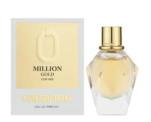 Оригінал Paco Rabanne Million Gold For Her 50 мл парфумована вода - фото 1