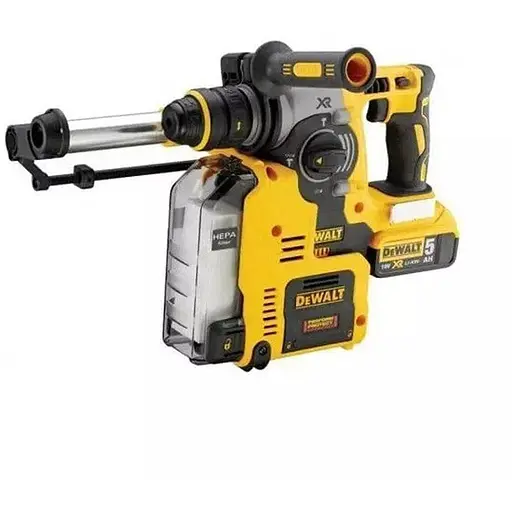 Перфоратор аккумуляторный DeWALT SDS-Plus с АКБ и ЗУ DCH275P2 - фото 1