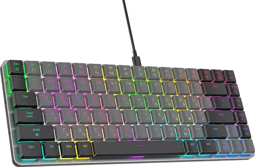 Клавіатура GamePro MK141R Red Swich RGB Dark Gray - фото 3