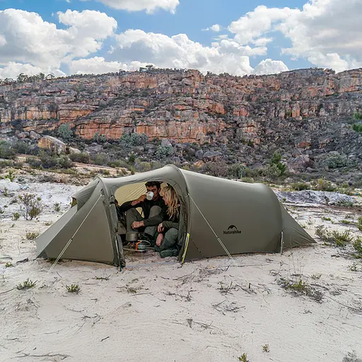 Намет Naturehike Opalus UL CNK2450WS036 двомісний темно-зелений - фото 13