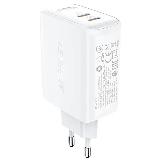 МЗП Acefast A29 PD50W GaN (2USB-C) White