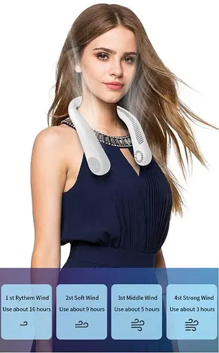 Портативний охолоджуючий вентилятор HF-3701 - фото 6