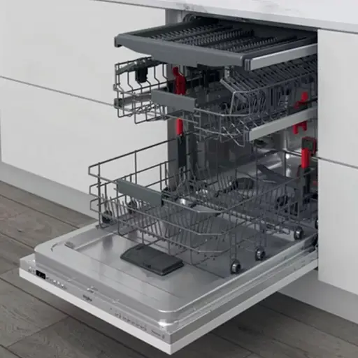 Посудомоечная машина Whirlpool встраиваемая, 14 комплектов WIC3C33PFE - фото 6