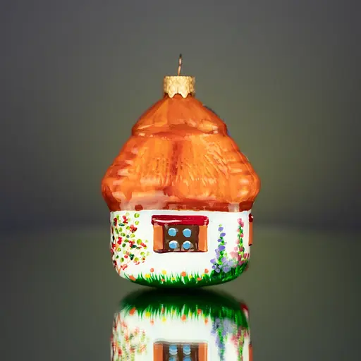 Ялинкова прикраса Різдвяні історії Літня хатинка скло (4820001134384) - фото 4