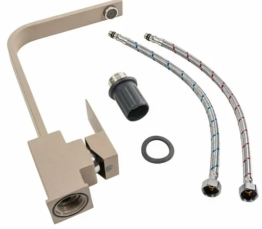 Змішувач для кухні Platinum 179 NES (3007) Тітан (SP000040938) - фото 2